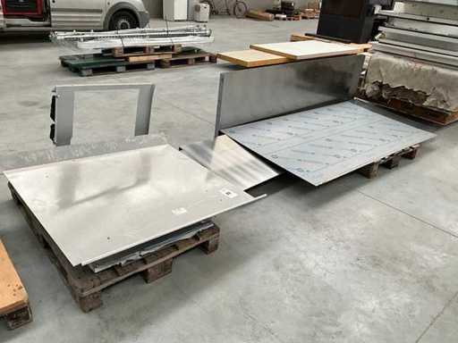 Série de feuilles d’acier inoxydable