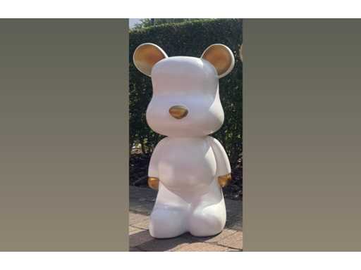 Teddy Bear White H80cm