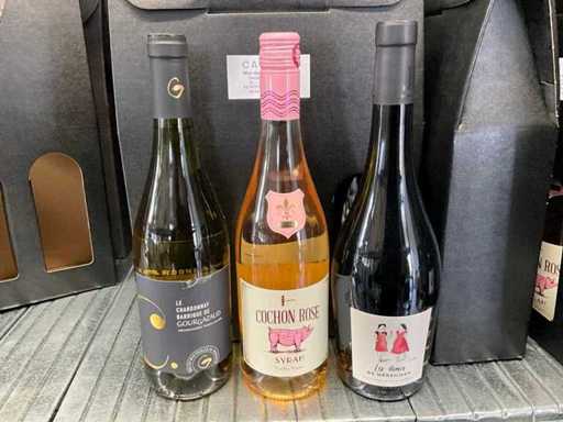 Verschiedene Weine (42x)