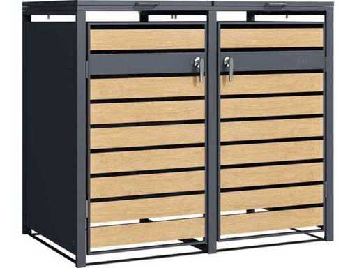 Conversion de conteneur Axi Lucas pour 2 conteneurs à déchets - 240L