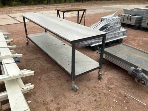 Verrijdbare werktafel