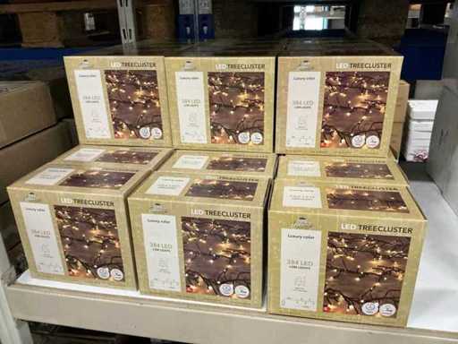 Lot Anna’s Collection LED treecluster couleur luxe couleur 384 LED +- 5M (30x)