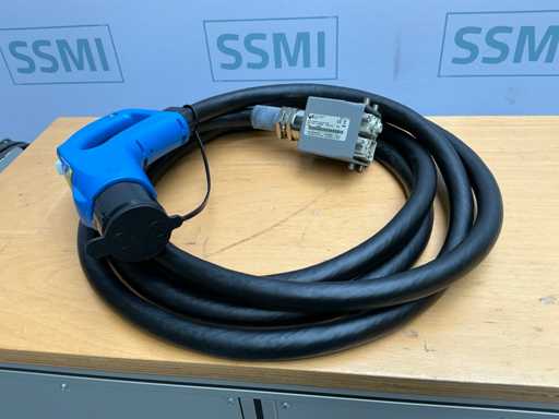 CHADEMO 125A 6ML Cube Fast Charging Cable for Electric Vehicles