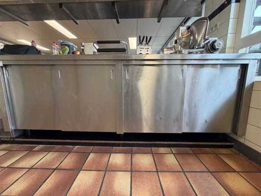 Établi en acier inoxydable