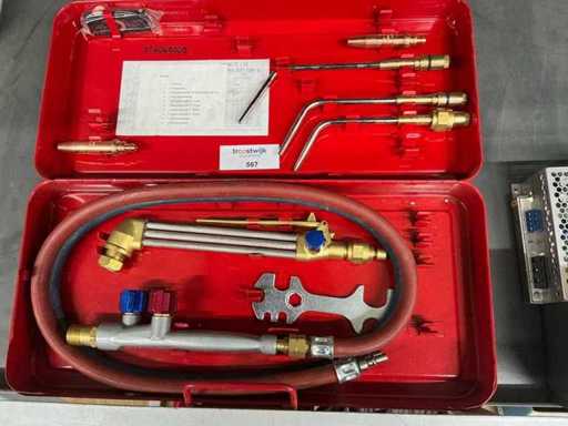 Set Rhöna Combi 17 bruciatori ossi-combustibile