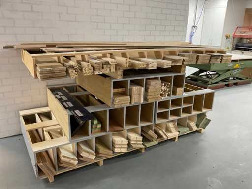 Lote de madera prensada de chapa