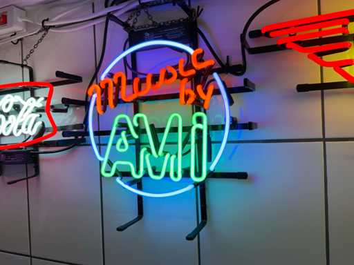 AMI Vetro Decorazione Neon