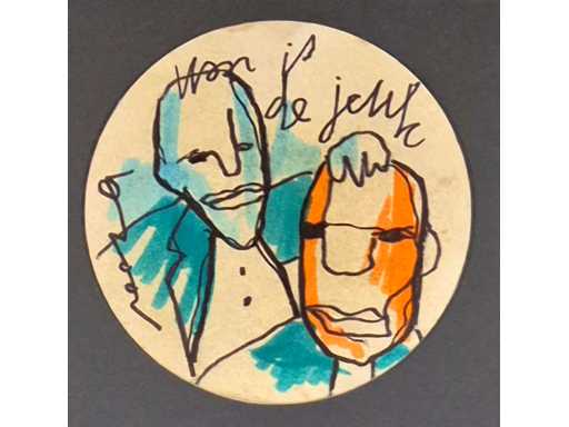 Bierviltje Herman Brood ‘Waar is de jeuk’