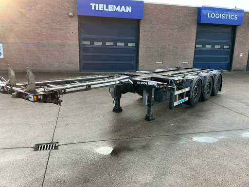 2015 D-TEC Flexitrailer Container Fahrgestell Sattelauflieger