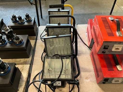 Halogen-Konstruktionslampe (4x)