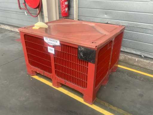 Caisse empilable Allibert avec contenu