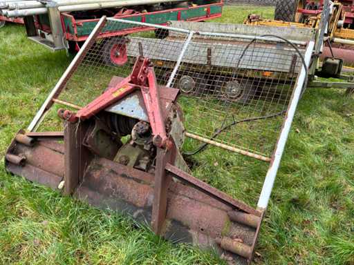 Ground slide with winch.