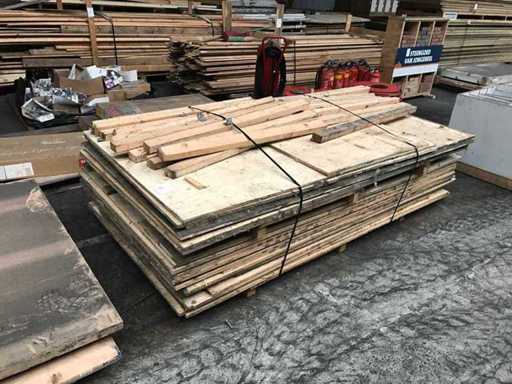 Palette utilisée en contreplaqué