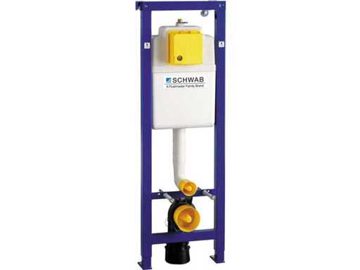 Schwab Duplo WC 380 Toilet inbouwreservoir
