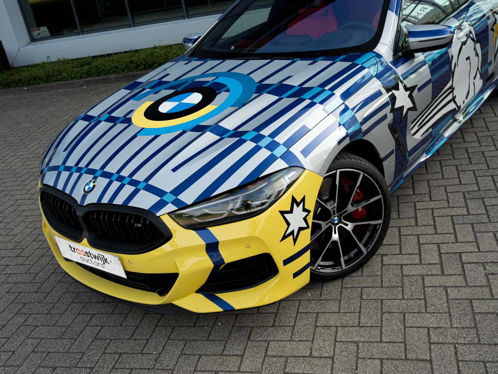 BMW M850i Gran Coupé 4.4 V8 xDrive -The 8 X Jeff Koons- M-Performance 530pk 2023 (1 van 99) (NEW) 8-Serie (Origineel-NL + 1e Eigenaar), X-004-JB