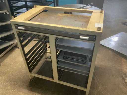 Metal work table