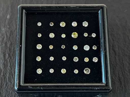 Diamant 1,01 Karat natürlicher Brillantschliff-Diamant