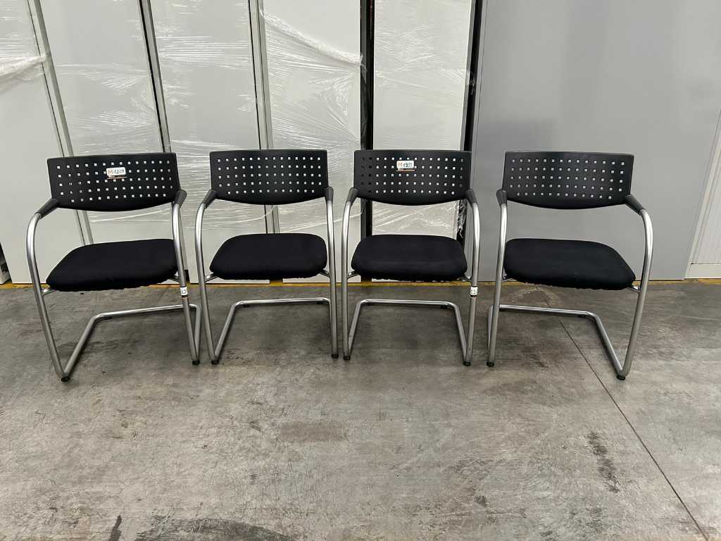 4 x chaise de conférence