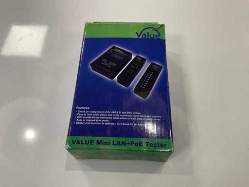 Value Mini LAN+PoE tester