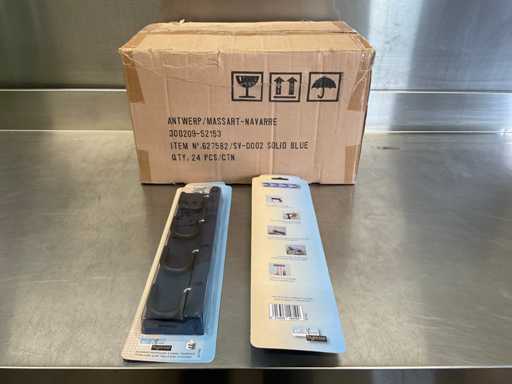 Kunststoffhalter – 4 Haken (24x)