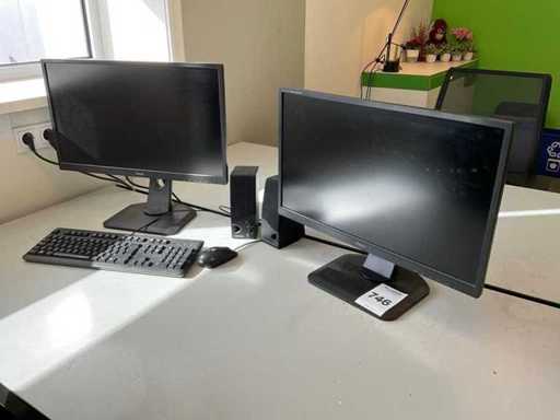 IIyama Prolite XB2483HSU Monitor (2x)