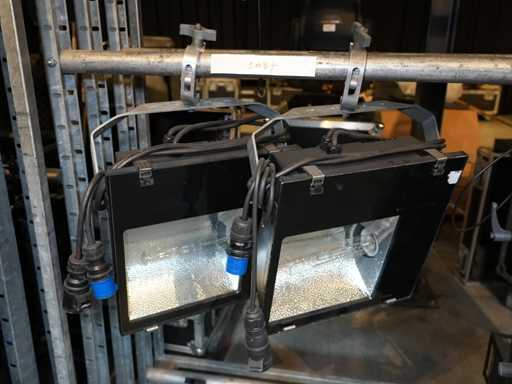 PHILIPS – FLUTLICHT – ASYMMETRISCHES HQI 400 TS (SET VON 2 PCS)