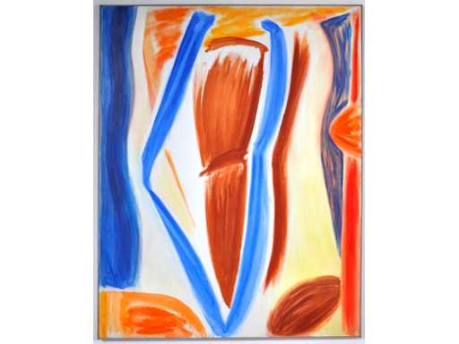 Kees Voorbraak - olie op doek - 150x190 cm - 1987
