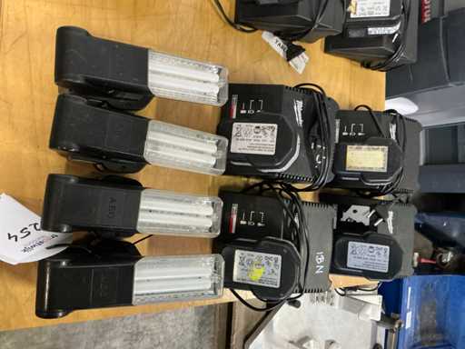 AEG/Milwaukee 71364 Winning PL Option Battery Lamps (4x)