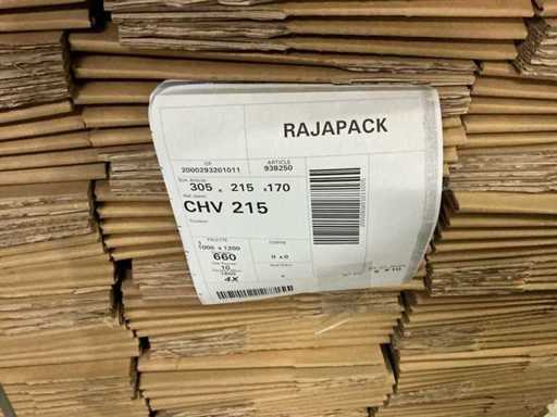 Rajapack 30.5x21.5cm kartonnen dozen (660x)