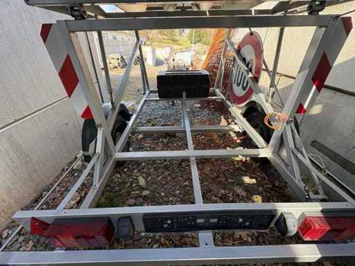 2003 A. Nissen Elektrobau VMA-01-70 Verkehrsleitanhänger / Verkehrszeichenanhänger A. Nissen Elektrobau