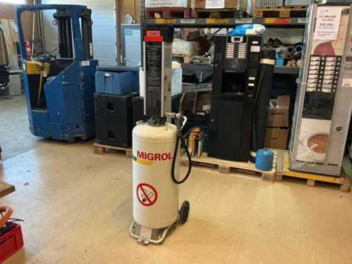 Station-service à pompe