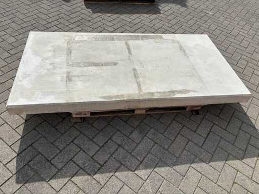 Concrete slab - Grey - 100 x 200 x 10cm