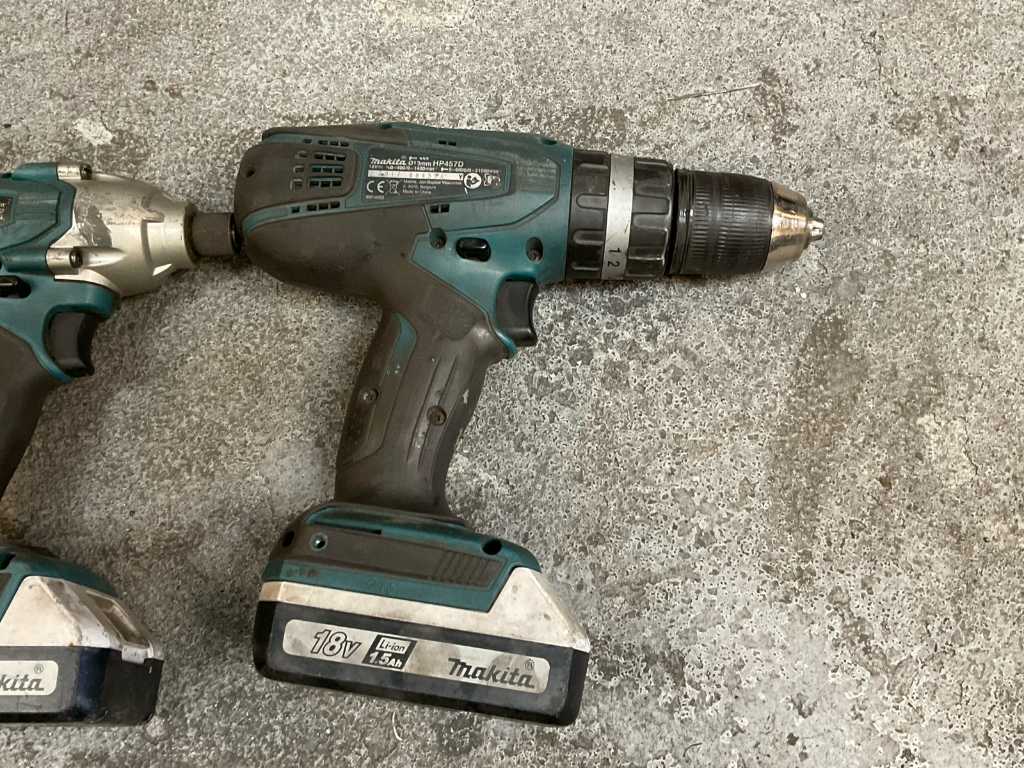 Hp457d makita online drill