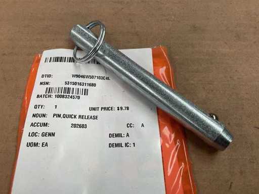 Quick release pin