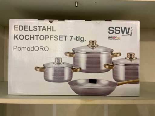 Ssw Pomodoro 7-delige kookpotset