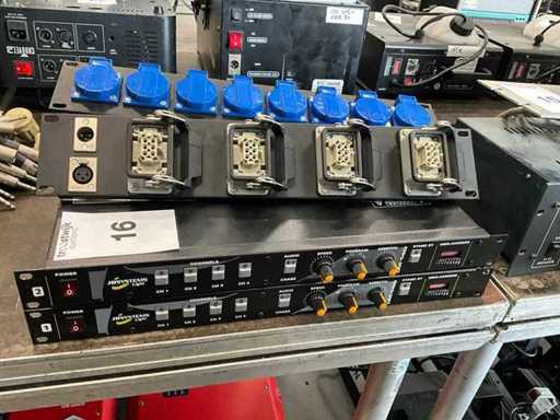 Organo luci JB Systems lM140 con uscita freno (2x)