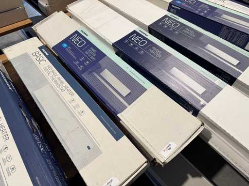 Adax - NEO L 08 KWT - Elektrische convector warmtepaneel (2x)