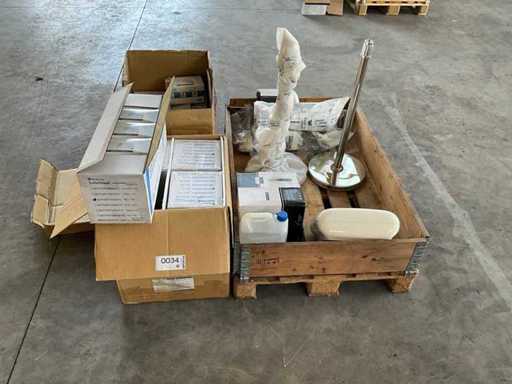Soap dispensers, protective masks,