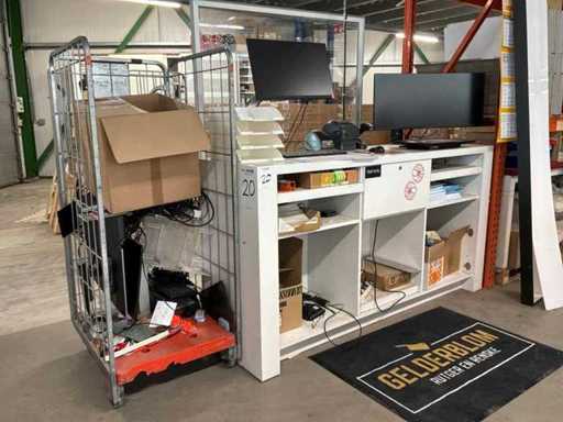 Shipping desk