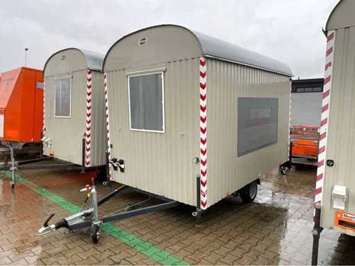 2019 Weiro Holzbau Bauwagen Rasant 350 Schaft Anhänger