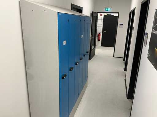 GARANT 958750 3 Locker with monopitch roof