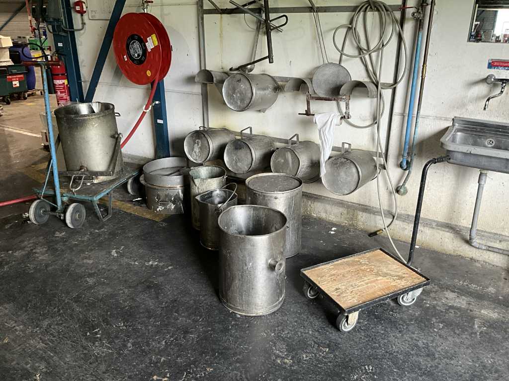 Fill and tipping buckets C