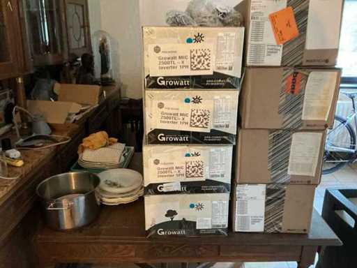 Growatt 2500TL-X Omvormer (4x)