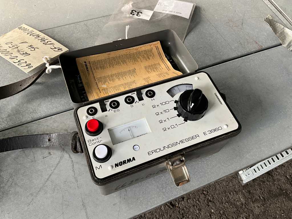 Norma E3960 Erdungsmesser