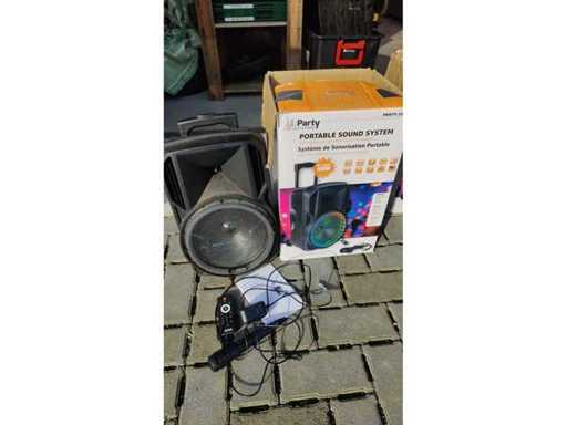 Party Sound & Light - Boîte à musique Party Light & Sound (400W)