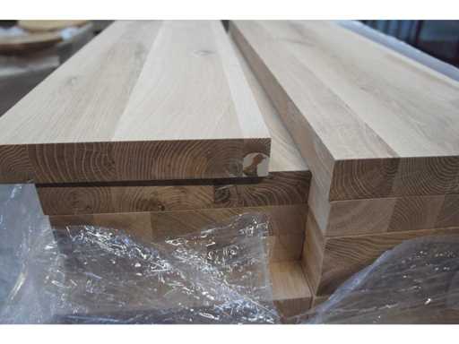 4x Rafturi din stejar masiv 60cm