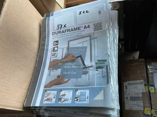 Langlebig – selbstklebende magnetische Rahmen im A4-Format (57x)