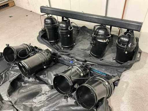 Showtec SlideBar 4 barres en T (2x)