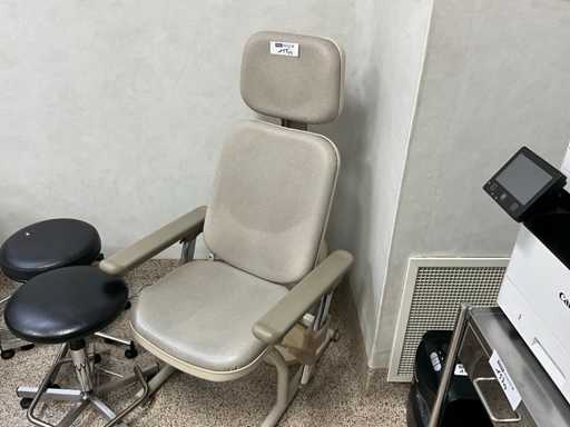 Set van 2 patiëntenstoelen