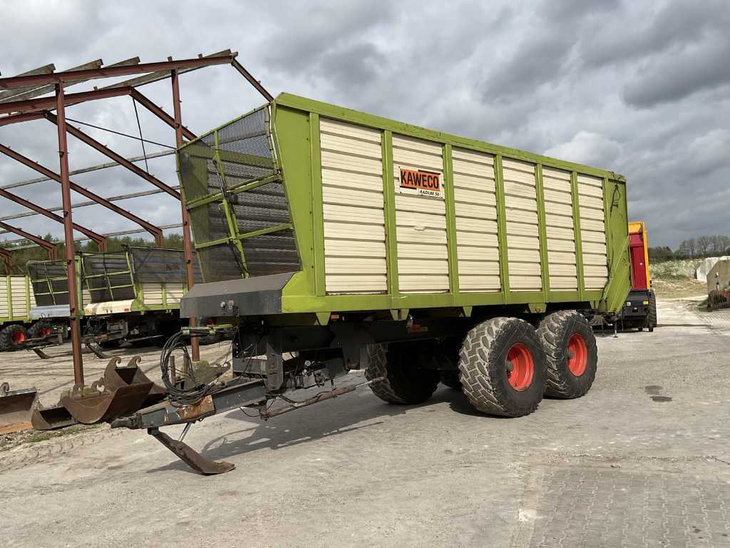 2001 Kaweco Radium 50 silage trailer